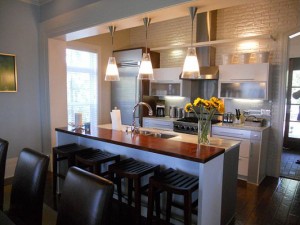 Kitchen from Living Room